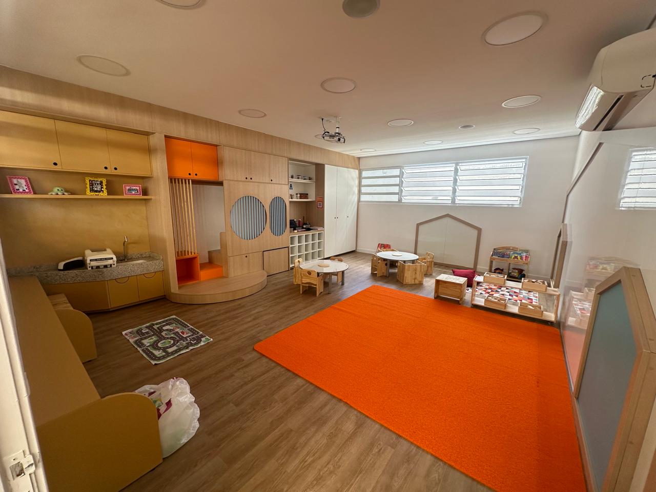 Salas de aula do Infantil estão de cara nova